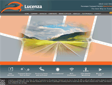 Tablet Screenshot of lucenza.com.ar